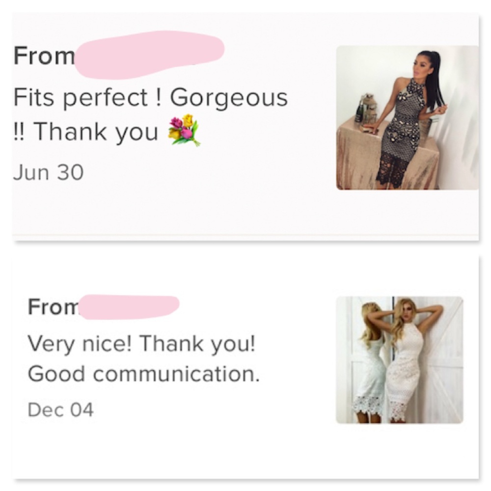 White Guipure Bodycon Midi Dress - Picture 14 of 16